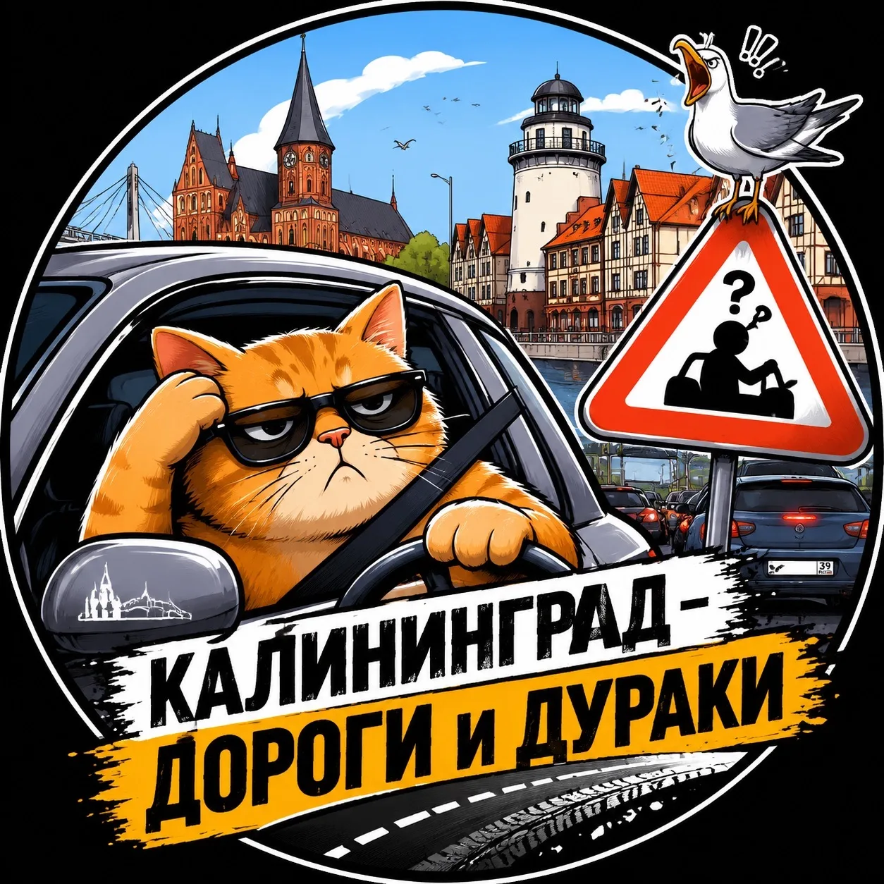 Канал 🚨Калининград: Дороги и Дураки в Максе