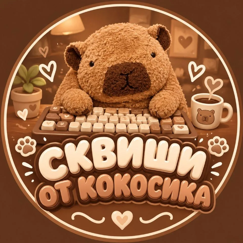 Канал Сквиши из бумаги от Кокосика в Максе