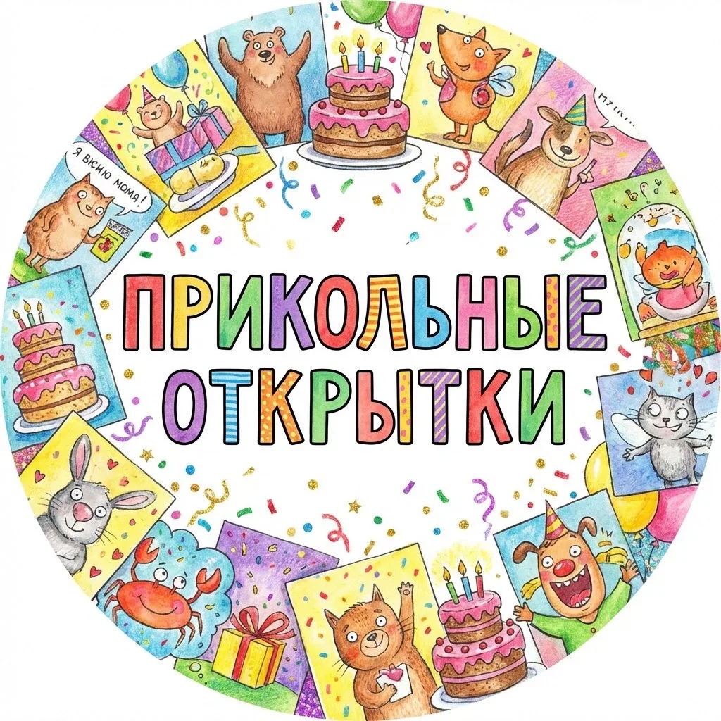 Канал Прикольные открытки в Максе
