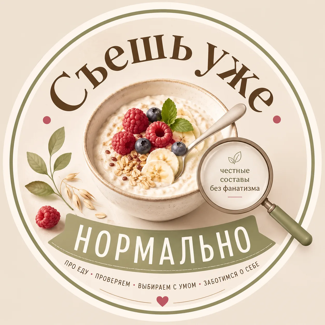 Канал Съешь уже нормально | продукты и БАДы в Максе