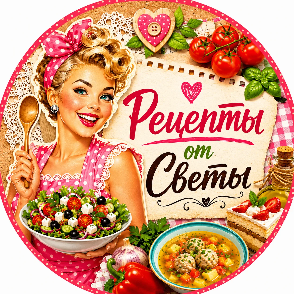 Канал РЕЦЕПТЫ ОТ СВЕТЫ 🥗 в Максе