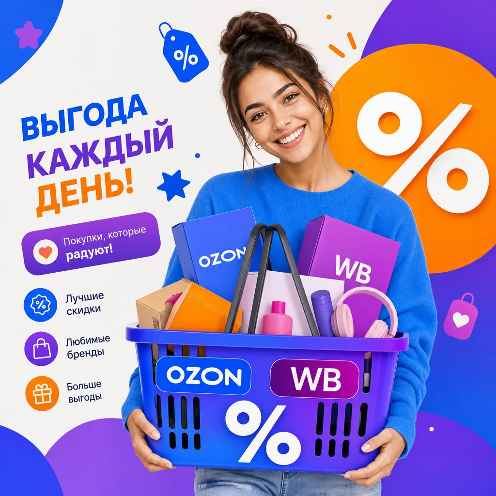 Канал Скидки WB/Ozon/Яндекс Маркет в Максе